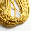 Fabricante de Origen Suministra Hilo Dorado de 3 mm Dorado Claro Cinturón Cóncavo Cinturón de Vientre de Serpiente Cuerda Ranurada Cinturón KK Ruyi Bordado para Ropa