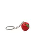 Llavero Colgante de Fruta Realista Creativo Manzana de Resina Juguete Caja Sorpresa Decoración Regalo Promocional