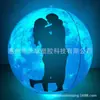 Nueva Bola Luminosa de Halloween Luz LED Patio Exterior Luna Murciélago Cabeza de Calabaza Castillo PVC Hinchable Bola de Navidad