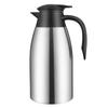 Cafeteira Tipo Prensa Pote Isolado a Vácuo de Aço Inoxidável Pote Isolado Doméstico de Grande Capacidade Chaleira Térmica Garrafa Térmica
