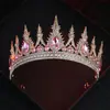 Accesorios Europeos y Americanos Transfronterizos para el Cabello tipo Corona de Novia, Corona de Aleación Más Vendida en Aliexpress para Vestidos, Tocados para Peinado de Boda