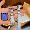 [Correa de reloj] Adecuada para la correa de reloj Apple S12 iWatch Patrón simple de cachorro Patrón de lichi S1098Se Pulsera para mujer