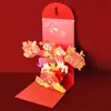 2026 Año del Caballo Sobre Rojo Pop-Up 3D Creativo Extraíble Divertido y Atractivo Paquete Rojo Mil Yuan Nuevo Estilo Sobre Rojo para Festival de Primavera