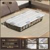 Caja de Almacenamiento Debajo de la Cama Caja de Plástico Transparente Caja de Almacenamiento con Ruedas Caja de Almacenamiento de Ropa Caja de Almacenamiento Debajo de la Cama del Sofá Caja Debajo de la Cama