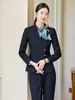 Traje Core Dream Redondo Otoño Ajustado Negocio traje Moda Femenina Elegante Recepción de Hotel Joyería Ropa de Trabajo