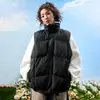 NASA SOBRE Chaleco de Algodón Grueso sin Mangas Estilo Retro Americano Chaleco Chaleco Cuello Alto Ropa Exterior Estilo Nuevo para Hombres y Mujeres 2026