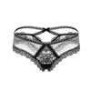 Trampa Ardiente* El Morado es un Deleite para Llevar y Luce Genial~ Bragas Triángulo Caladas de Encaje Francés con Correas Cruzadas, Puro Deseo y Atractivo Sexy para Mujeres