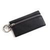 Monedero de Cuero Genuino Bolso para Llaves Ins para Mujer Cremallera Colgante Japonés Mini Bolso Pequeño Bolso de Llavero de Cuero Vacuno Venta al Mayoreo