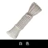 Corda de nylon corda trançada corda de amarração varal resistente ao desgaste trançada à mão diy corda de puxar cortina corda de amarração de caminhão