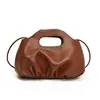 Bolsos Transfronterizos, Bolsos de Mano Plegados, Personalizados, Simples y de Moda, Bolsos Cruzados para Mujer, Nuevos Bolsos de Hombro con Textura de Nicho 2024