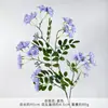 Flores Artificiales de Magnolia Fragante de Diez Millas y Flores de Robinia para Decoración del Hogar, Follaje Falso para Arreglos Florales de Boda y Hotel