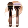 Nuevo Pincel de Base de Venta Caliente Único Ultra Delgado Ensanchado con Forma de Lengua, Corrector Sin Marcas, Herramienta de Belleza de Cabeza Plana Suave
