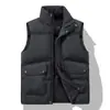 Chaleco de algodón para otoño e invierno, engrosado y cálido, chaleco exterior para hombre, moderno y versátil, chaleco de algodón de corte holgado para hombre