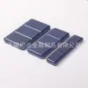 Caja de Empaque de Pigmento Sólido Azul Caja Vacía de Dos Piezas Venta al por Mayor Caja de Hierro para Pastel de Polvo de Acuarela DIY Hojalata