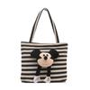 Dibujo Animado Japonés Lindo Bolso de Axila Diseño Nicho Femenino Bolso Balde de Un Hombro Gran Capacidad Clase Bolso Tote Commuter