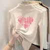 Camiseta de manga larga gruesa para niñas, nueva colección otoño/invierno 2026, capa base de forro polar cepillado, top interior cálido para niñas