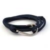 Joyería Callejera Europea y Americana Aliexpress Pulsera de Anzuelo de Pesca Envuelto en Cuerda Tejida a Mano Eaby Promoción Caliente de Moda y Versátil