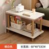 Gabinete Lateral de Sofá Mesa Pequeña Mesa de Centro Mesa Auxiliar Apartamento Pequeño Estante de Almacenamiento Simple Nueva Mesa de Noche Mesa de Sofá