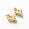 Pingente Nafu da Sorte Ouro Areia Preservador de Cor Coração de Amor Joias DIY Pingente Colar Pingente Feito à Mão Ouro 18k Ouro Bolsa