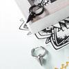 Pendientes de punta circular coreanos sencillos de marca de moda Lu Han con personalidad, pendientes de hip hop para hombres y mujeres, pendientes de acero de titanio al por mayor