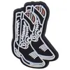 Comercio Electrónico Transfronterizo Encantador Dibujo Animado Vaquero Accesorios DIY Broche Pasador Decoración para Funda de Teléfono Nuevo Parche de Goma Suave de PVC