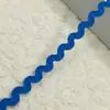 En stock 5mm Color Sólido Ola Forma de S Borde Curvo con Cinta de Encaje Accesorios de Boda Cortina Sombrero Ropa para Niños Accesorios de Ropa
