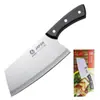 Cuchillo de Cocina de Acero Inoxidable con Mango tipo Madera para Uso Doméstico, Cuchillo de Cocina Multiusos para Cortar Verduras y Rebanar, Cuchillo de Chef Afilado Asakh-No.947