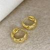 A história de Rose Liu Yifei Su Yimei Mesmo brincos banhados a cobre 18K ouro feminino fivela de orelha brincos de argola de vento frio