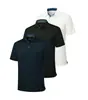 Camiseta de manga corta con solapa transpirable de secado rápido, unisex para verano, conjunto de 3 piezas para actividades de equipo al aire libre y ocio
