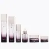 Set de cosméticos de alta calidad Quartet Botella 40 ml Loción Esencia Botella 30 ml Aceite Esencial Crema para Ojos Crema Botella de Vidrio