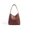 Bolso Tote para Mujer, Bolso de Cuero Genuino de Gran Capacidad, Estilo Vintage Nuevo de Alta Gama 2026, Bolso de Hombro de Alta Gama, Bolso para Portátil de Viaje