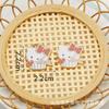 Fábrica Directa joyería diy lindo kt gato pastel postre lindos accesorios de aleación collar pulsera llave