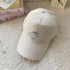 Gorra de Béisbol Bordada de Cachorro Lindo para Mujer 2026 Estilo Nuevo, Ala Ancha Ampliada y Profundizada, Hace que la Cara se Vea Más Pequeña, Gorra de Pico de Pato a la Moda