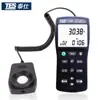 Medidor de iluminancia profesional Taiwan Taishi TES-1339 medidor de brillo fotómetro 1339R conectado a computadora RS232