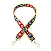 Alça de Ombro Colorida Estampada Estilo Étnico Novo Transfronteiriça 2,5cm de Largura Acessório de Bolsa Lanyard para Celular Transversal Alça para Garrafa de Água