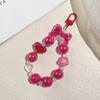 Cadena para teléfono móvil estilo Ins Versátil Lanyard colgante para funda de teléfono móvil para mujer Anti-caída Lanyard corto Ccd Cadena colgante de dopamina