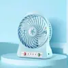 Ventilador USB Mini Copo de Nieve Recargable Viento Fuerte Múltiples Velocidades Portátil Escritorio Dormitorio Oficina Mini Ventilador