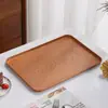 Grano de Roble Imitación Hogar Sala de Estar Bandeja para Frutas Rectangular Bandeja para Bocadillos Bandeja para Frutas Bandeja para Ensalada Hotel Bandeja para Juego de Té