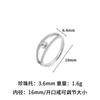 Anillo de Bolsillo de Oro de 14K Conservación del Color Anillo de Apertura Anillo de Perlas Bolsillo Femenino Diseño de Nicho Hecho a Mano de Alta Gama Accesorios de Bolsillo Vacíos DIY