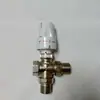 Válvula Termostática Automática de Três Vias Jinmei do Sul 1/2 Polegada 3/4 Polegada Radiador de Aquecimento Conexão para Tubo Alumínio-Plástico Válvula Reguladora para Instalação Residencial