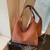 Bolso Individual Exterior para el Trabajo y los Viajes, Bolso Retro Esmerilado para Mujer, Nuevo Bolso de Hombro Individual para la Axila, Bolso Tote de Gran Capacidad para los Viajes