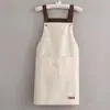 Delantal Impermeable y a Prueba de Aceite para Adultos sin Mangas para Cocina Casera, Salón de Uñas, Ropa de Trabajo de Catering, Se Puede Imprimir con Logo