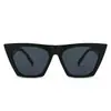 Gafas de Sol Populares de Gama Alta Europeas y Americanas, Montura Cuadrada Grande Adelgazante, Estilo Elegante y Versátil, Gafas de Sol Ojo de Gato, Protección UV