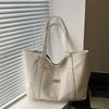 Bolso de mano de pana de gran capacidad, nuevo modelo 2024, para uso diario, informal, moderno, sencillo, para llevar al hombro.