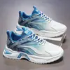 Zapatos de Hombre 2024 Verano Nuevos de Malla Versátiles Tenis para Correr de Suela Gruesa de Moda Antiolor Zapatos de Papá para Hombre
