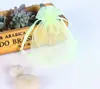 Bolsa de organza com cordão multicolorida, bolsa de malha transparente com cordão, para joias, doces de casamento, embalagem de presente, bolsa de armazenamento para sachês