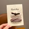 Pinza para el pelo estilo coreano, suave y dulce, de encaje blanco y negro, Pinza para el pelo de niña estilo ballet para flequillo lateral, Personalización