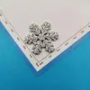 Celebridad de Internet Más Vendido Navidad Perla Diamante Copo de Nieve Plástico DIY Accesorios Pasador Hecho a Mano Adorno para el Cabello Funda para Teléfono Móvil Pegatina para Taza de Agua