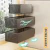 Imán de Refrigerador Estante de Almacenamiento Magnético Lateral Cesta Colgante Simple Caja de Almacenamiento Multifuncional Pared de Cocina Colgante Cesta de Metal sin Perforación