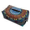 Bohemio Cuero Creativo Caja de Pañuelos Sala de Estar Coche Hogar Impermeable Simple Caja de Pañuelos de Baño Venta al por Mayor